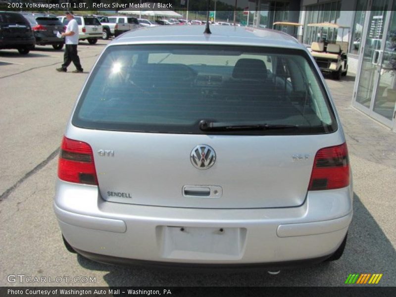 Reflex Silver Metallic / Black 2002 Volkswagen GTI 1.8T