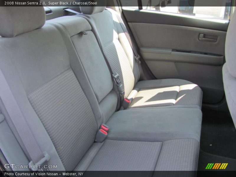 Super Black / Charcoal/Steel 2008 Nissan Sentra 2.0