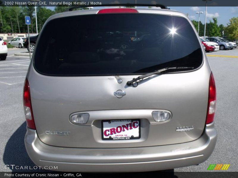 Natural Beige Metallic / Mocha 2002 Nissan Quest GXE