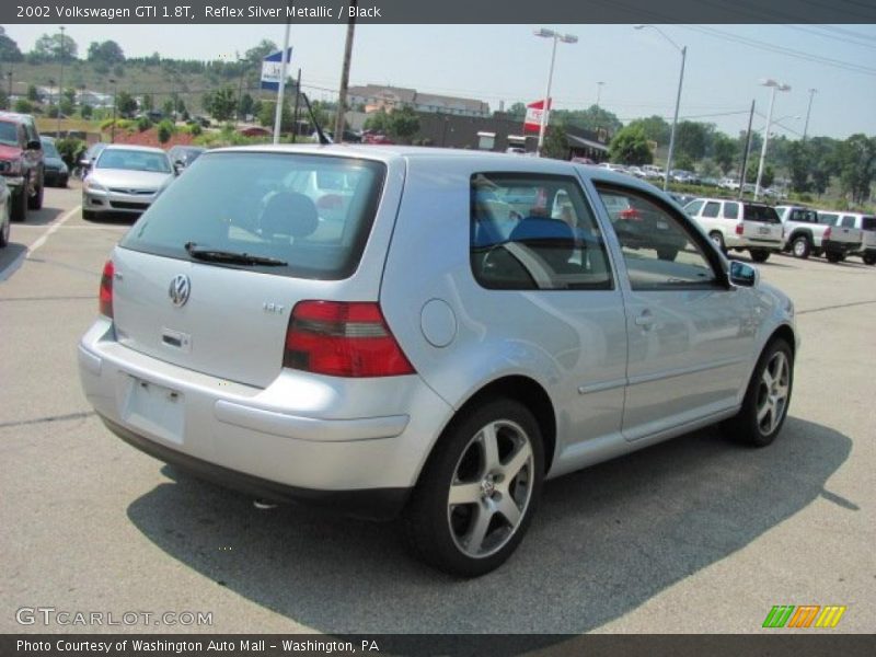 Reflex Silver Metallic / Black 2002 Volkswagen GTI 1.8T