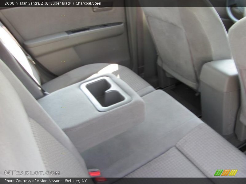 Super Black / Charcoal/Steel 2008 Nissan Sentra 2.0