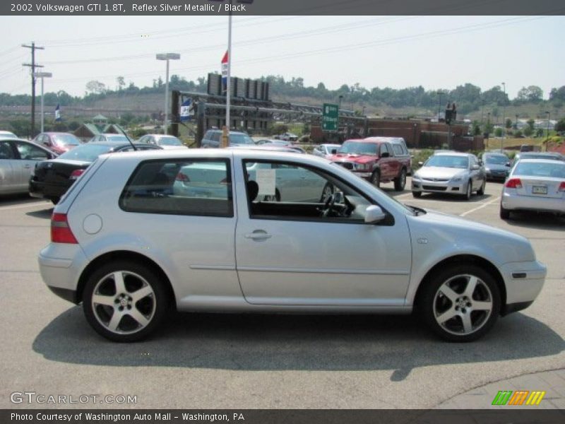 Reflex Silver Metallic / Black 2002 Volkswagen GTI 1.8T