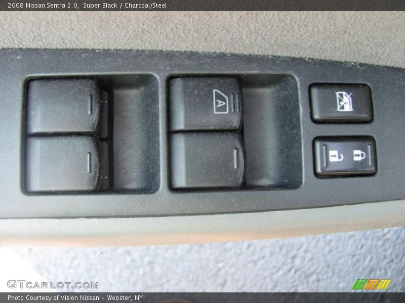 Super Black / Charcoal/Steel 2008 Nissan Sentra 2.0