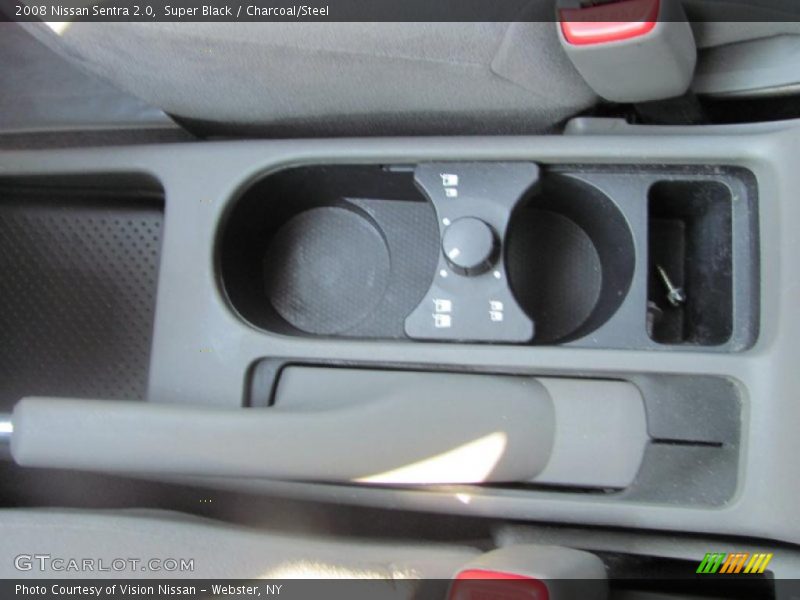 Super Black / Charcoal/Steel 2008 Nissan Sentra 2.0