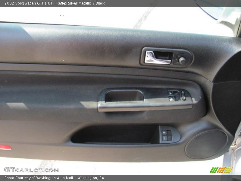 Reflex Silver Metallic / Black 2002 Volkswagen GTI 1.8T