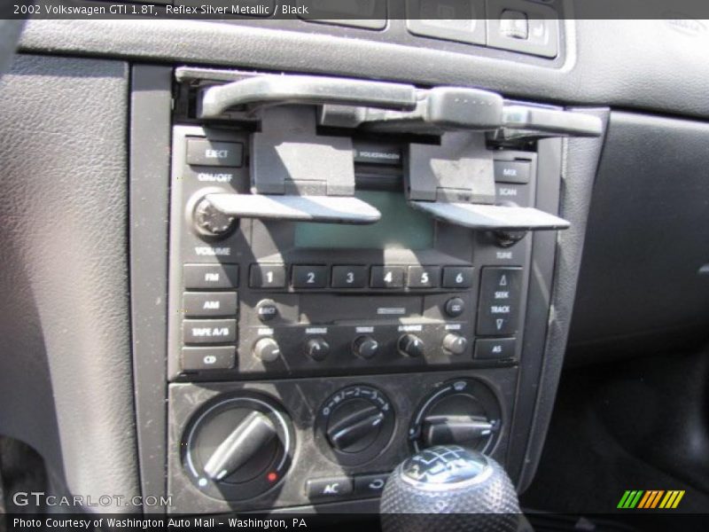 Reflex Silver Metallic / Black 2002 Volkswagen GTI 1.8T