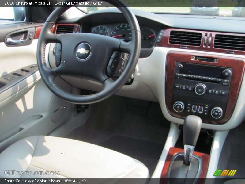 Cyber Gray Metallic / Gray 2010 Chevrolet Impala LT