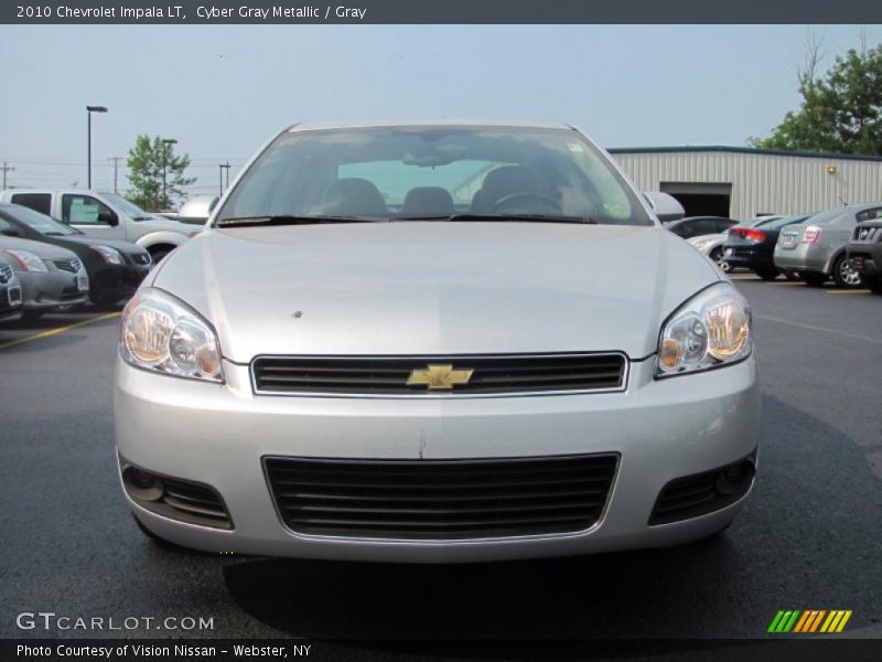 Cyber Gray Metallic / Gray 2010 Chevrolet Impala LT
