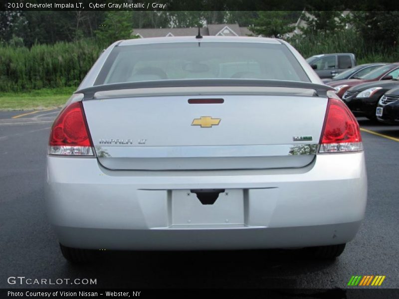 Cyber Gray Metallic / Gray 2010 Chevrolet Impala LT