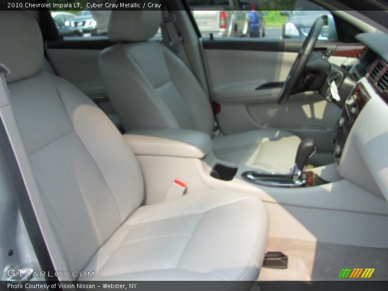 Cyber Gray Metallic / Gray 2010 Chevrolet Impala LT