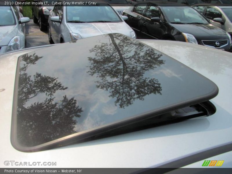 Cyber Gray Metallic / Gray 2010 Chevrolet Impala LT