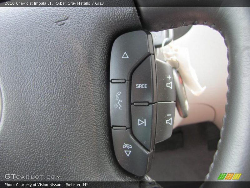 Cyber Gray Metallic / Gray 2010 Chevrolet Impala LT