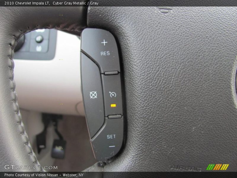Cyber Gray Metallic / Gray 2010 Chevrolet Impala LT