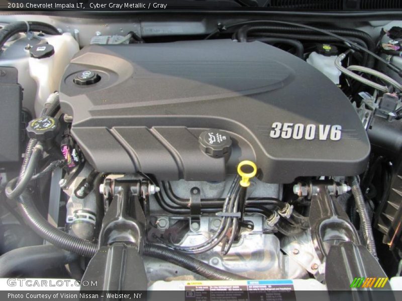 Cyber Gray Metallic / Gray 2010 Chevrolet Impala LT