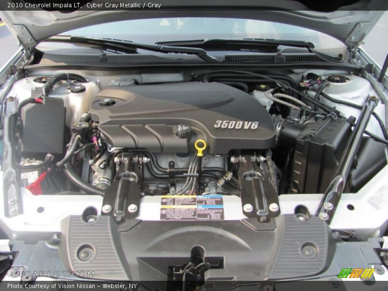 Cyber Gray Metallic / Gray 2010 Chevrolet Impala LT