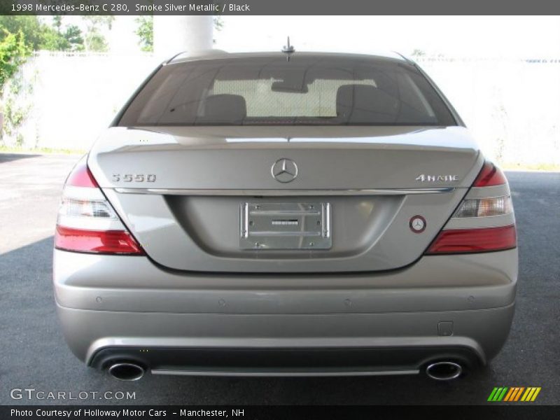 Smoke Silver Metallic / Black 1998 Mercedes-Benz C 280