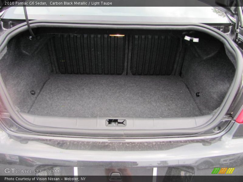 Carbon Black Metallic / Light Taupe 2010 Pontiac G6 Sedan
