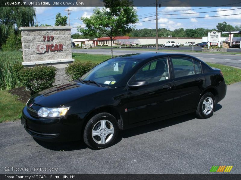Black Onyx / Grey 2004 Saturn ION 1 Sedan
