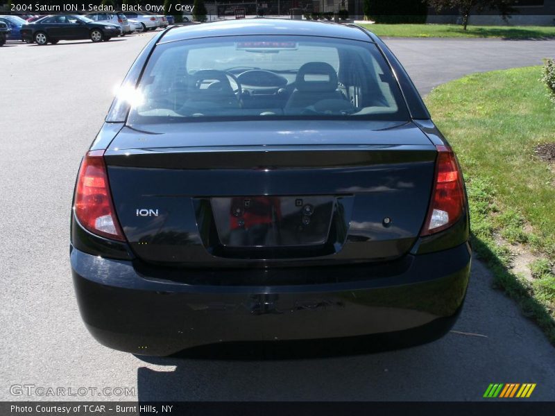 Black Onyx / Grey 2004 Saturn ION 1 Sedan