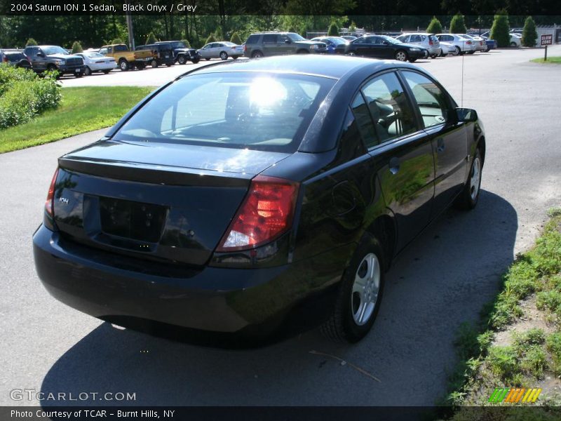 Black Onyx / Grey 2004 Saturn ION 1 Sedan
