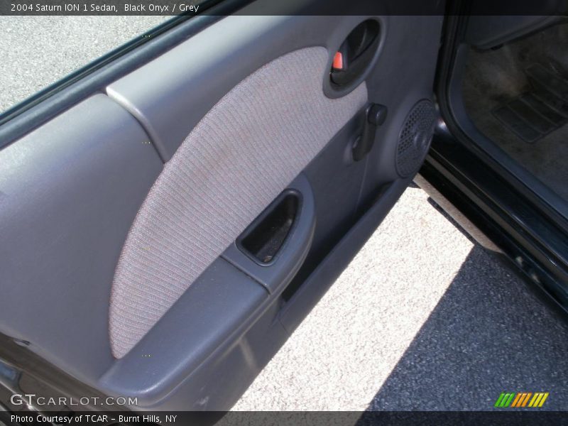Black Onyx / Grey 2004 Saturn ION 1 Sedan