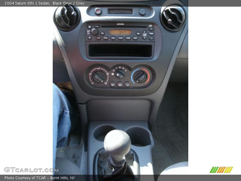 Black Onyx / Grey 2004 Saturn ION 1 Sedan