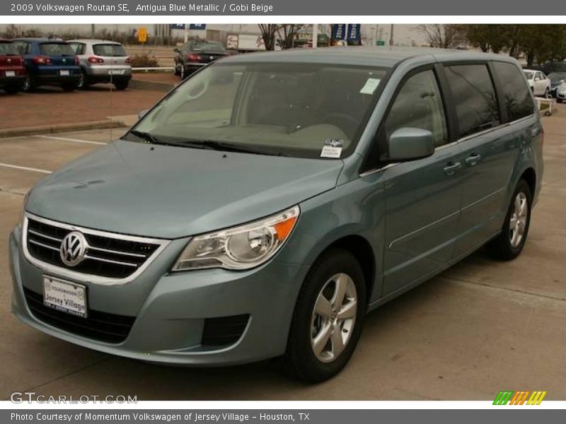 Antigua Blue Metallic / Gobi Beige 2009 Volkswagen Routan SE