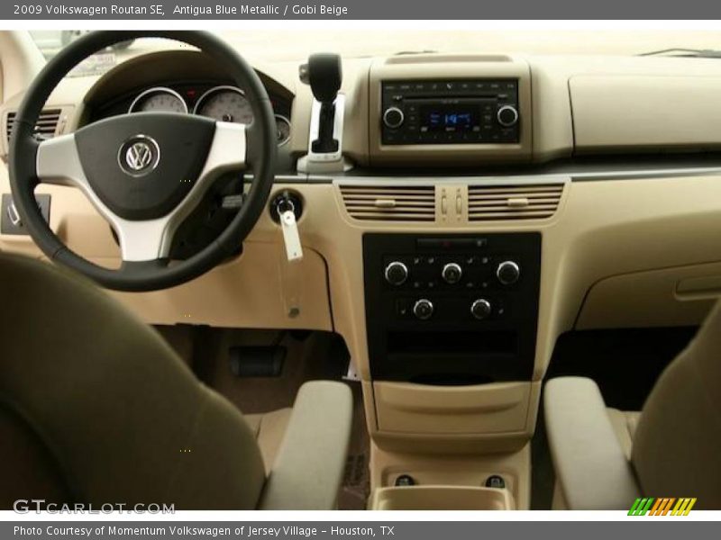 Antigua Blue Metallic / Gobi Beige 2009 Volkswagen Routan SE