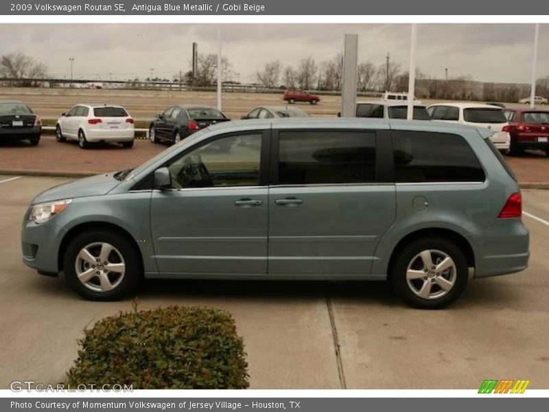 Antigua Blue Metallic / Gobi Beige 2009 Volkswagen Routan SE