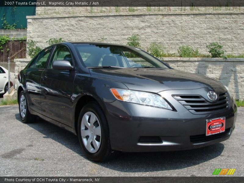 Magnetic Gray Metallic / Ash 2007 Toyota Camry LE