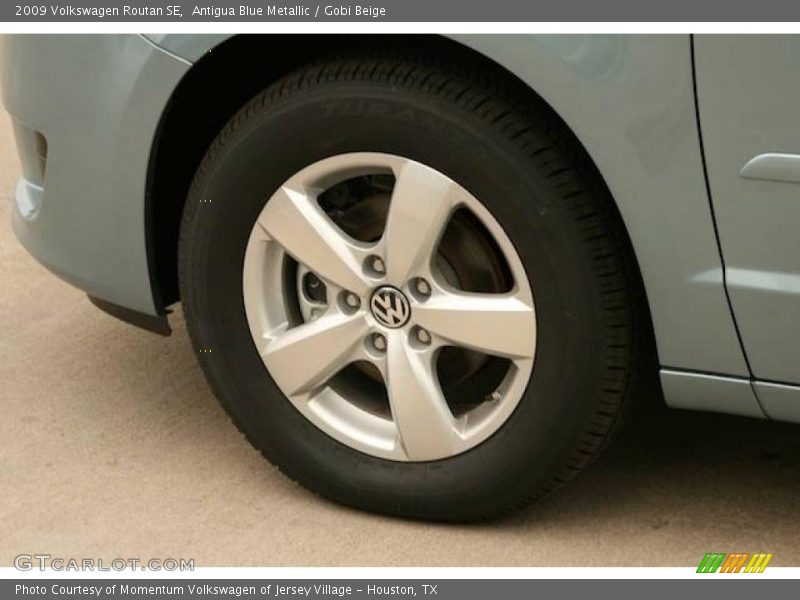 Antigua Blue Metallic / Gobi Beige 2009 Volkswagen Routan SE