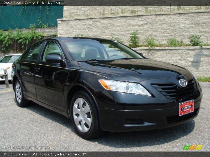 Black / Bisque 2008 Toyota Camry LE