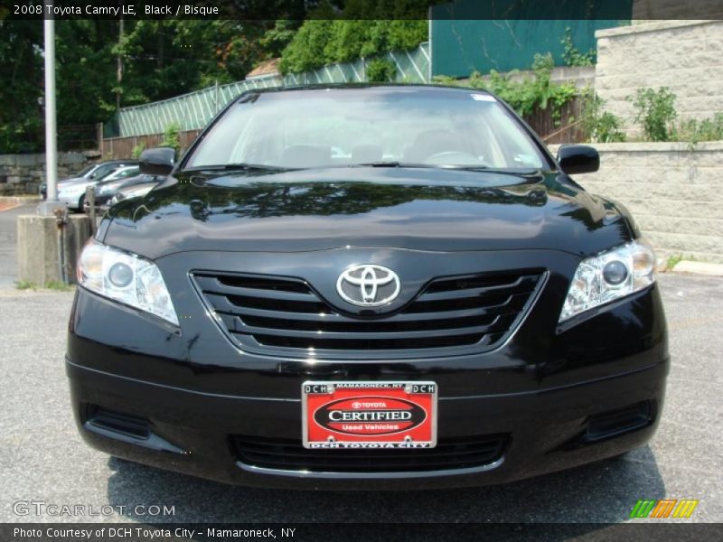 Black / Bisque 2008 Toyota Camry LE
