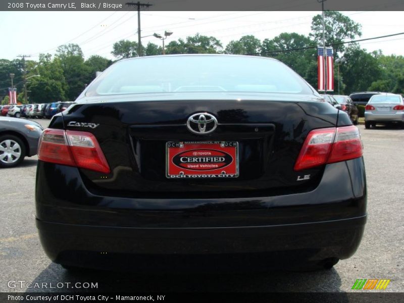 Black / Bisque 2008 Toyota Camry LE