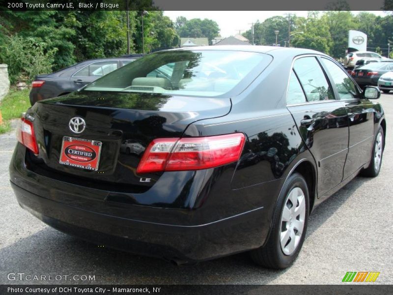 Black / Bisque 2008 Toyota Camry LE
