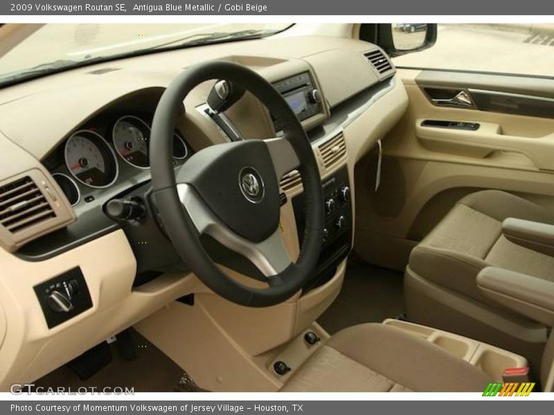 Antigua Blue Metallic / Gobi Beige 2009 Volkswagen Routan SE