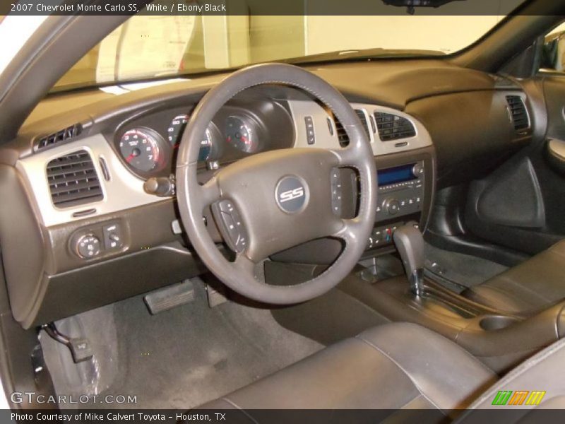 White / Ebony Black 2007 Chevrolet Monte Carlo SS