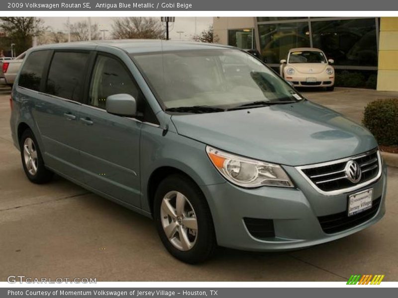 Antigua Blue Metallic / Gobi Beige 2009 Volkswagen Routan SE