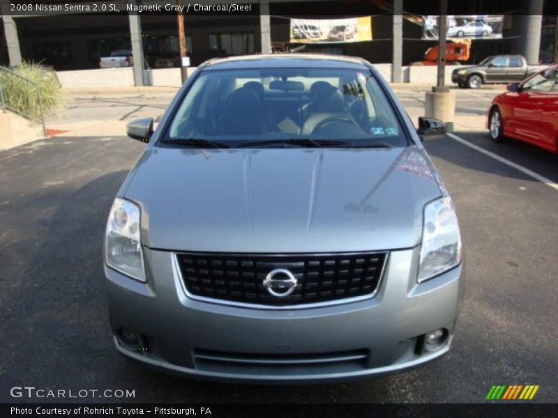 Magnetic Gray / Charcoal/Steel 2008 Nissan Sentra 2.0 SL