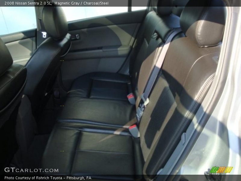 Magnetic Gray / Charcoal/Steel 2008 Nissan Sentra 2.0 SL