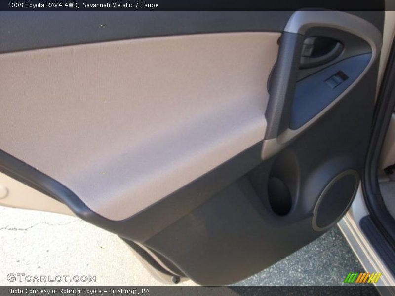 Savannah Metallic / Taupe 2008 Toyota RAV4 4WD