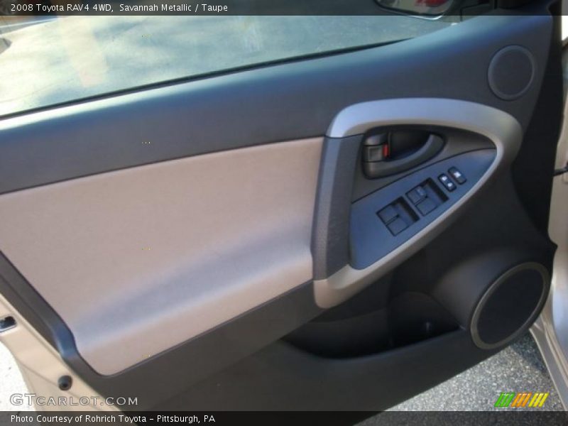 Savannah Metallic / Taupe 2008 Toyota RAV4 4WD