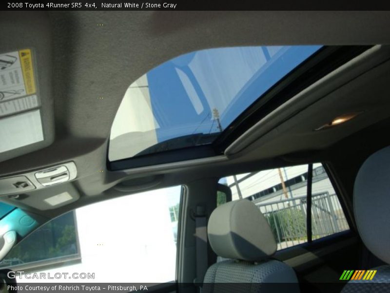 Natural White / Stone Gray 2008 Toyota 4Runner SR5 4x4