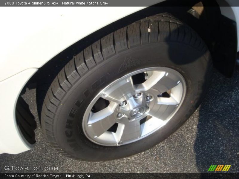 Natural White / Stone Gray 2008 Toyota 4Runner SR5 4x4