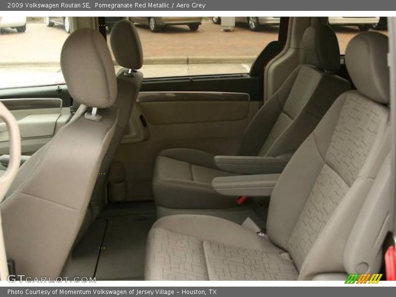Pomegranate Red Metallic / Aero Grey 2009 Volkswagen Routan SE