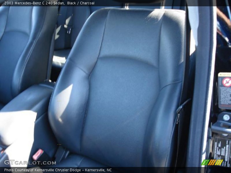 Black / Charcoal 2003 Mercedes-Benz C 240 Sedan