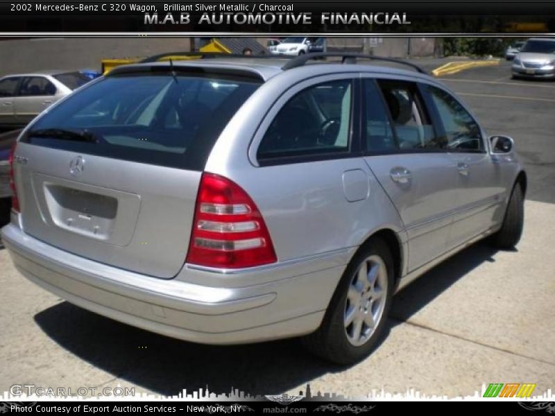 Brilliant Silver Metallic / Charcoal 2002 Mercedes-Benz C 320 Wagon