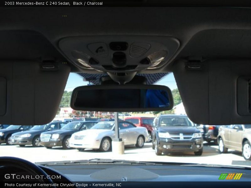 Black / Charcoal 2003 Mercedes-Benz C 240 Sedan