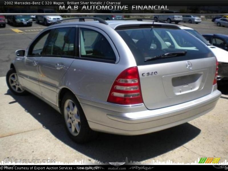 Brilliant Silver Metallic / Charcoal 2002 Mercedes-Benz C 320 Wagon