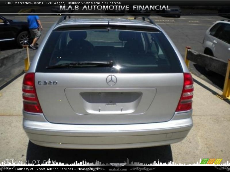 Brilliant Silver Metallic / Charcoal 2002 Mercedes-Benz C 320 Wagon